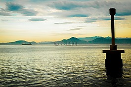海灘,海洋,夏季