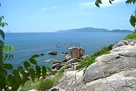 水,海,石頭