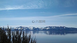 太浩湖,冬天,湖景