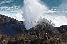 吹孔,自然,夏威夷