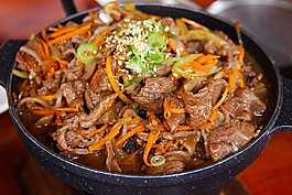 豬肉,肉,油煎