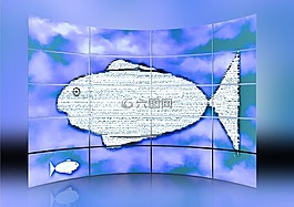 魚,水,海