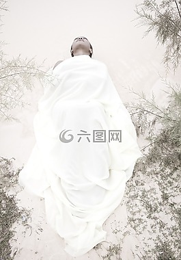 神秘,肖像,砂