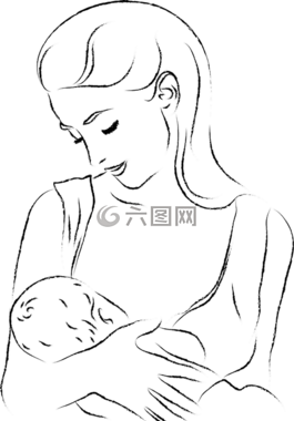 哺乳,母親,兒童