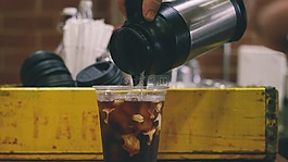 咖啡,熱水瓶,杯