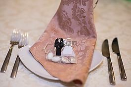 婚禮,慶典,餐具