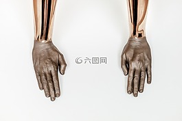 人,手,棕色