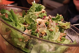 沙拉,吃,食品