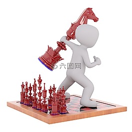 傳真,白人男性,3d模型