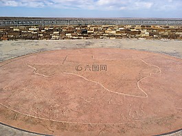 德州,符號,旅行