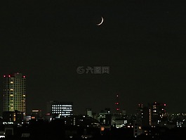 月亮,滿月,夜