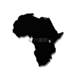 非洲,地圖,地理