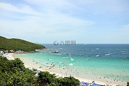 芭堤雅,泰國,海灘