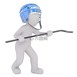 傳真,白人男性,3d模型