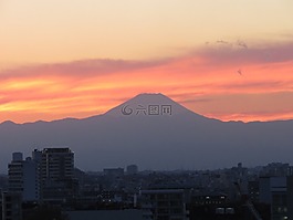 富士山,富士,火山