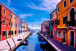 burano,威尼斯,意大利