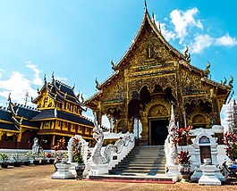 寺復雜,廟,泰國北部