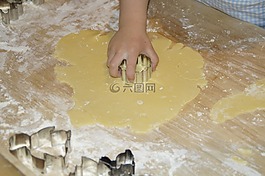 孩子,兒童,烤