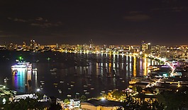 芭堤雅,夜,旅行