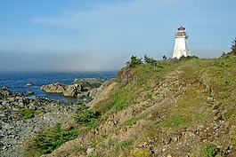 灯塔,布雷顿角岛,gabarus