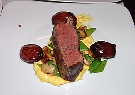野生,鹿肉,餐廳