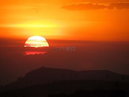 日落,地平線,性質(zhì)