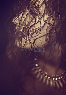 wetlook,特寫,肖像