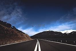路,路徑,山