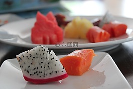 火龍果,水果,食品