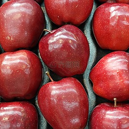 紅色,蘋果,水果
