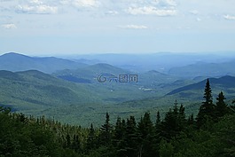 山,佛蒙特州,距离