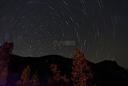 黑暗,夜,星星