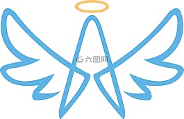 天使,鴿子,翅膀
