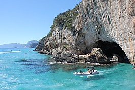 撒丁島,海,夏季