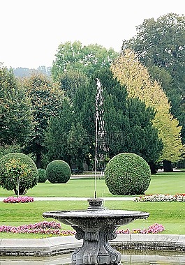噴泉,水噴泉,公園