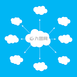 云,背景,天空