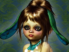 仙女,小精靈,幻想