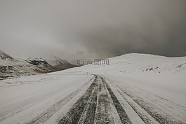 雪,冬天,白