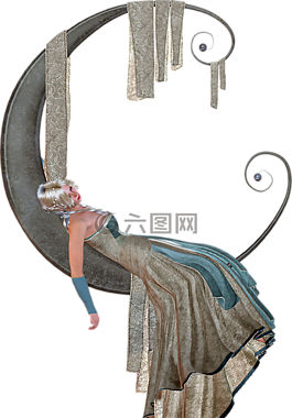 仙女,小精靈,雪碧