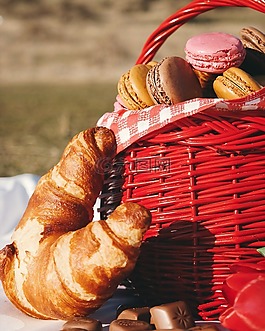 野餐,食品,面包
