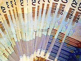 貨幣,歐元,錢