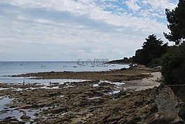 海灘,巖,側(cè)