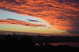 天空,夜,夜晚的天空