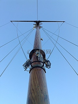 藍色,船舶,小船
