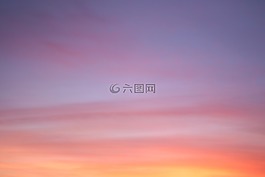 云,天空,日落