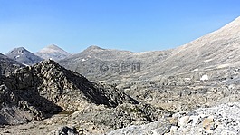 萊夫卡大利,山,沙漠