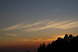 薩爾瓦多,天空,日落