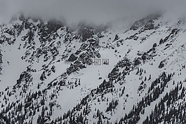 雪,冬天,白