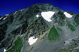 日本,景觀,山