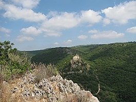 以色列,景觀,山